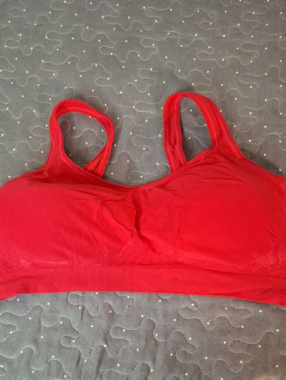 TrueKind Red Comfort Sports Bra size XL